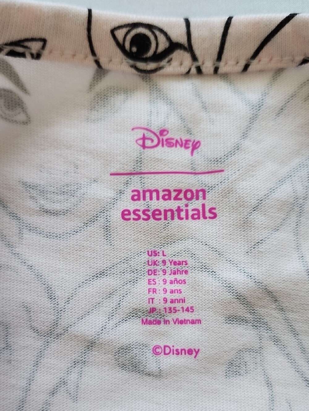 Amazon Essentials Disney Princess Sketch Dress L NWOT - Picture 2 of 11